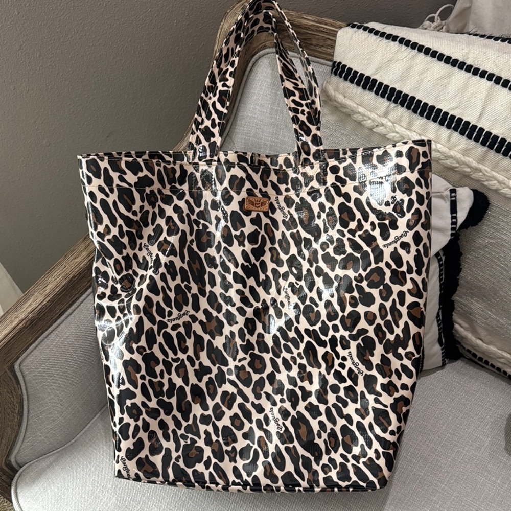 Leopard Print Tote Bag